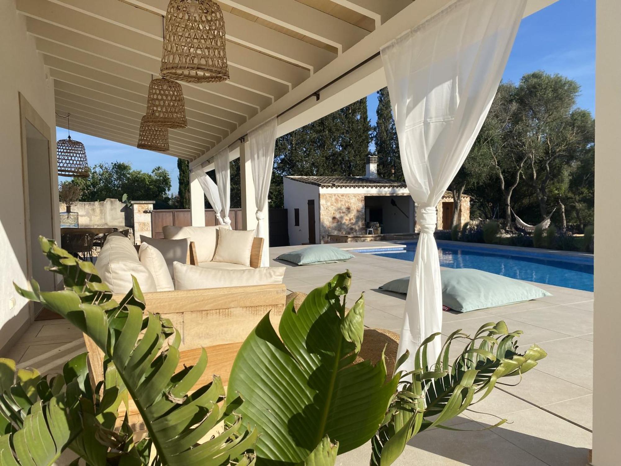 Es Mirador De Vernissa Jacuzzi Sauna Y Piscina Santa Margalida Exterior foto
