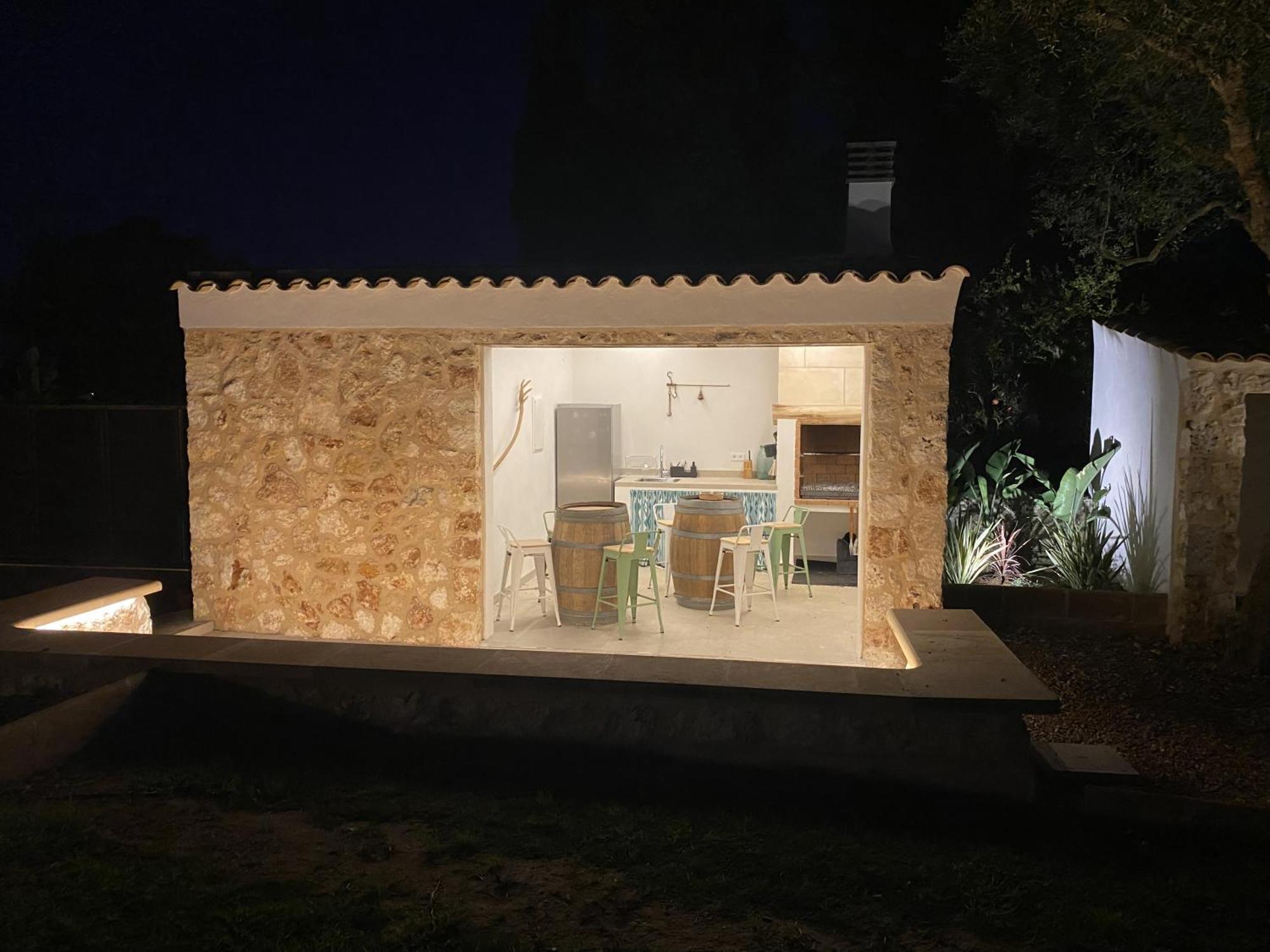 Es Mirador De Vernissa Jacuzzi Sauna Y Piscina Santa Margalida Exterior foto